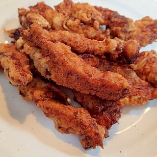 ❤醤油麹漬け鶏ムネ肉の天ぷら❤